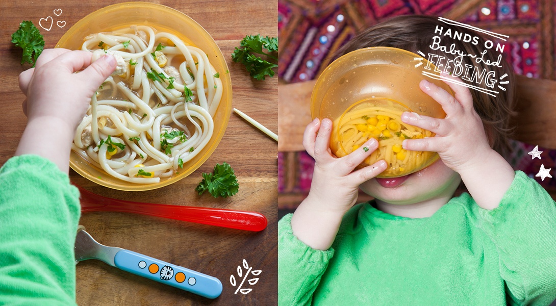 Feeding Your Baby Age 6-12 months booklet - Noodle Soup